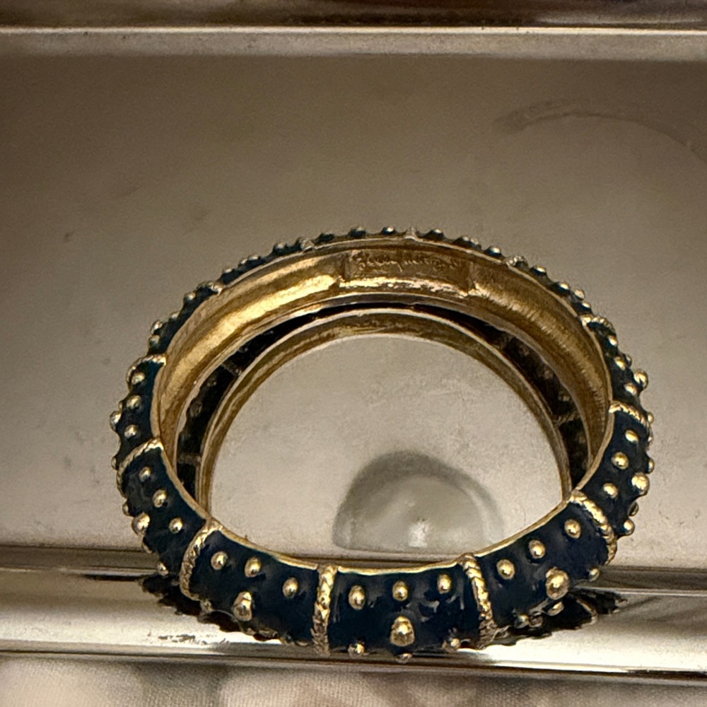 Lilly Pulitzer Gold and Navy Bracelet